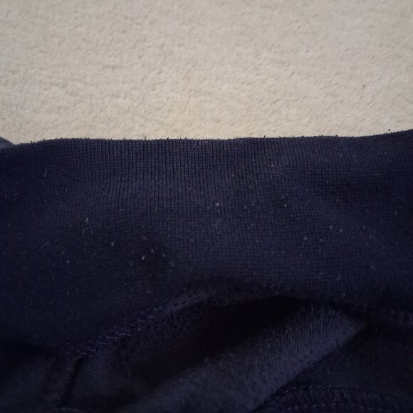 Juicy Couture Women's Size M Navy Blue Y2K Vintage Velour Jogger Pants - Picture 13 of 14